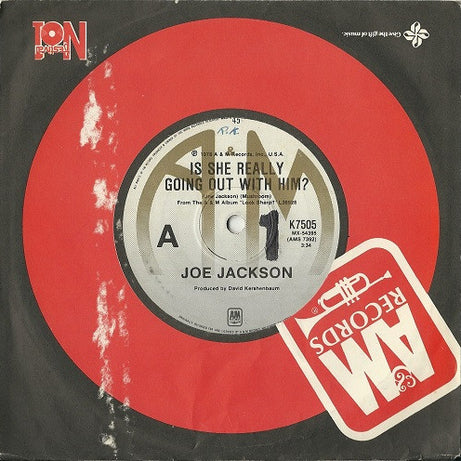Joe Jackson : Is She Really Going Out With Him? (7", Single)