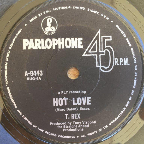 T. Rex : Hot Love (7", Single)