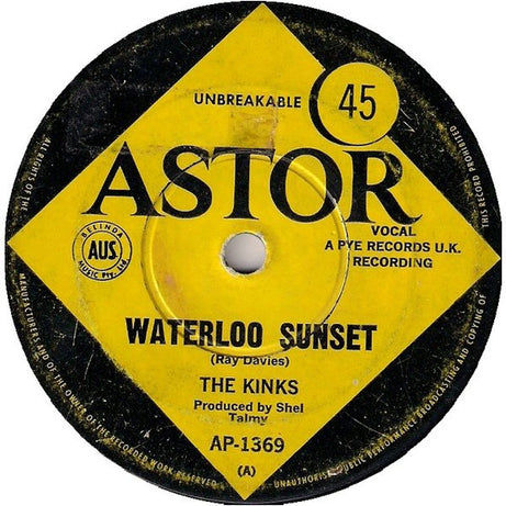 The Kinks : Waterloo Sunset (7", Single)