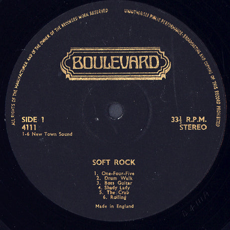 Unknown Artist : Soft Rock (LP, Album)