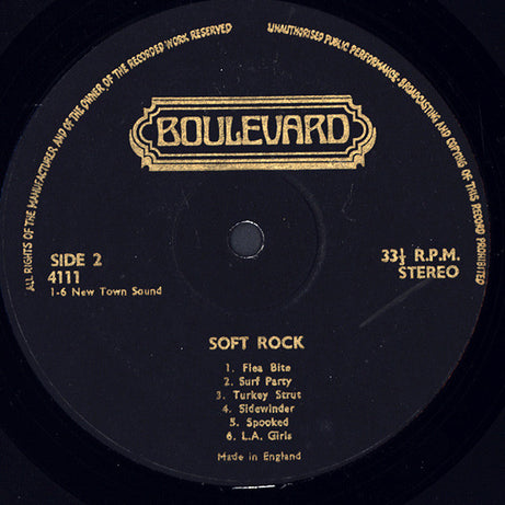Unknown Artist : Soft Rock (LP, Album)