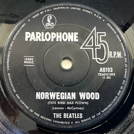 The Beatles : Nowhere Man (7", Single)