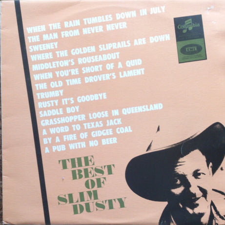 Slim Dusty : The Best Of Slim Dusty (LP, Album, Comp, Mono)