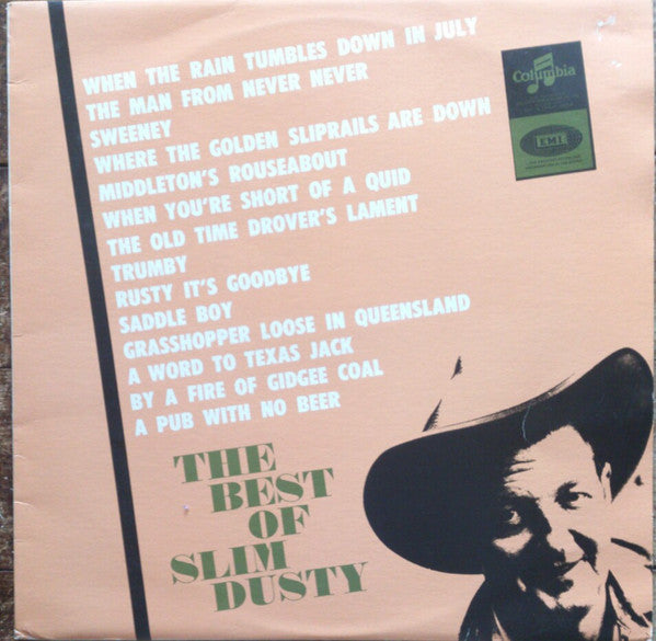 Slim Dusty : The Best Of Slim Dusty (LP, Album, Comp, Mono)