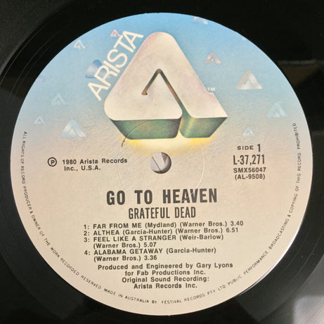 The Grateful Dead : Go To Heaven (LP, Album)