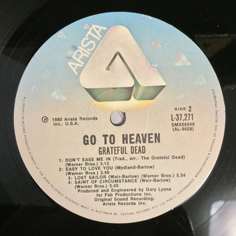 The Grateful Dead : Go To Heaven (LP, Album)