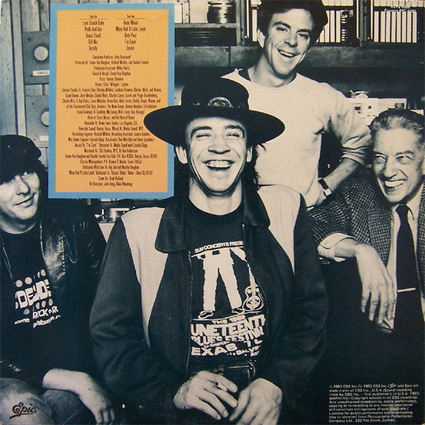 Stevie Ray Vaughan & Double Trouble : Texas Flood (LP, Album)