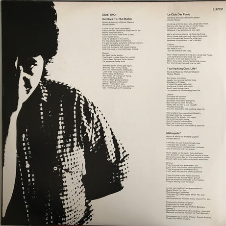 Richard Clapton : Dark Spaces (LP, Album)