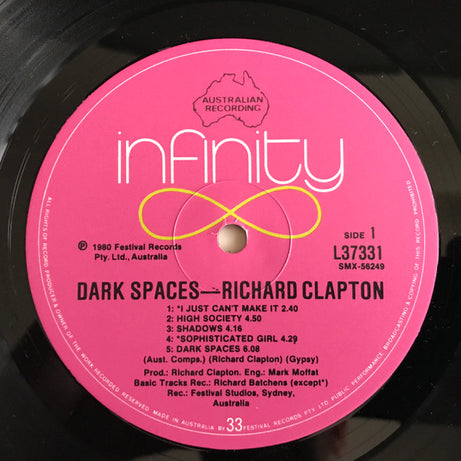 Richard Clapton : Dark Spaces (LP, Album)