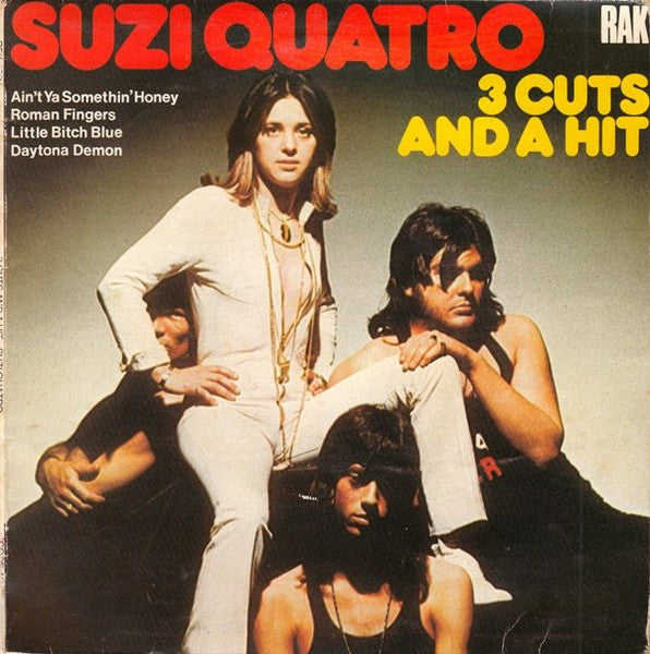 Suzi Quatro : 3 Cuts And A Hit (7", EP)