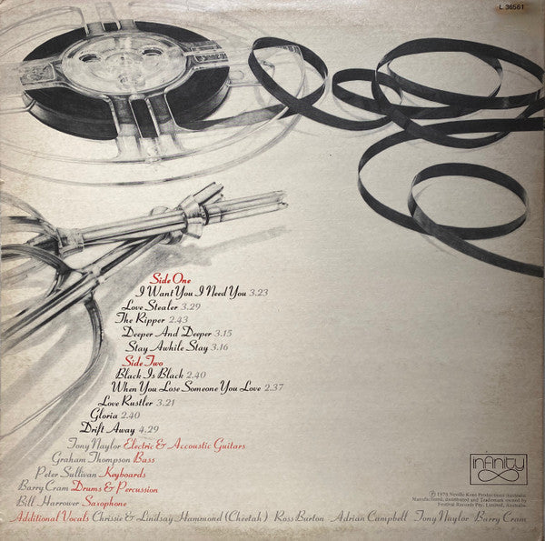 Ray Burgess Band : Final Mix (LP, Album)