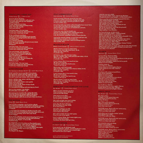 Ray Burgess Band : Final Mix (LP, Album)