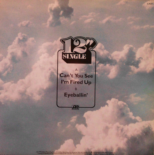 Mass Production : Can't You See I'm Fired Up / Eyeballin' (12", Single, Pic)