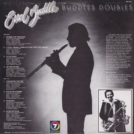Errol Buddle : Buddles Doubles (LP, Album)