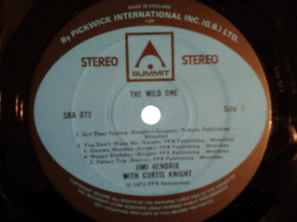 Jimi Hendrix With Curtis Knight : The Wild One.. (LP, Comp)