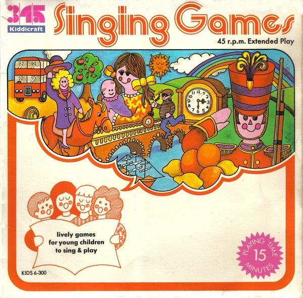 Children Aged 5-11 Accompanied By Eira Davies : Singing Games (7")