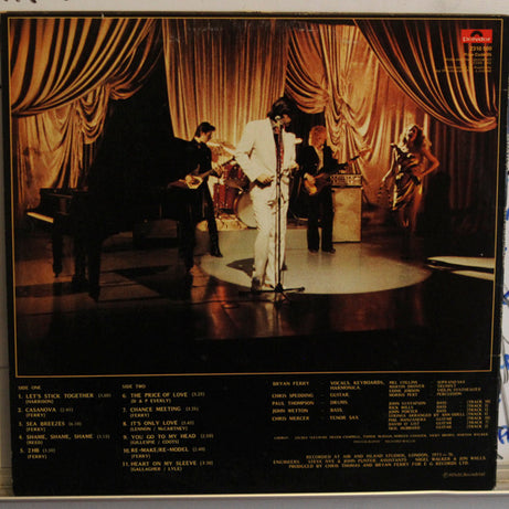 Bryan Ferry : Let's Stick Together (LP, Album, RE)