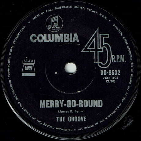 The Groove (3) : You Are The One I Love (7", Single, Promo)