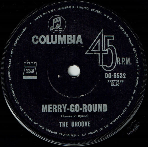 The Groove (3) : You Are The One I Love (7", Single, Promo)