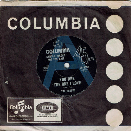 The Groove (3) : You Are The One I Love (7", Single, Promo)