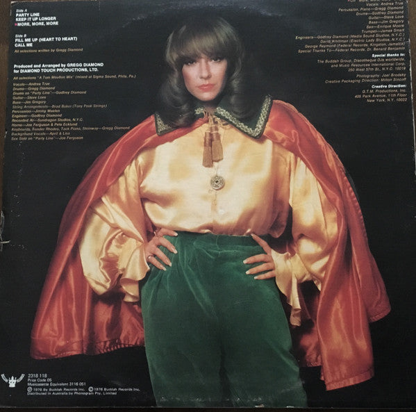 The Andrea True Connection* : More, More, More (LP, Album)