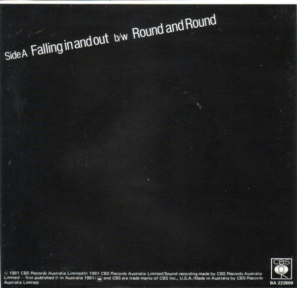 Mi-Sex : Falling In And Out (7", Single)