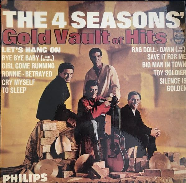 The Four Seasons : The 4 Seasons' Gold Vault Of Hits (LP, Comp, Mono)