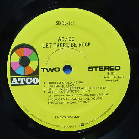 AC/DC : Let There Be Rock (LP, Album, Mon)