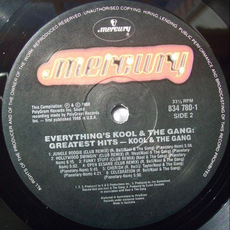 Kool & The Gang : Everything's Kool & The Gang: Greatest Hits & More (LP, Comp)