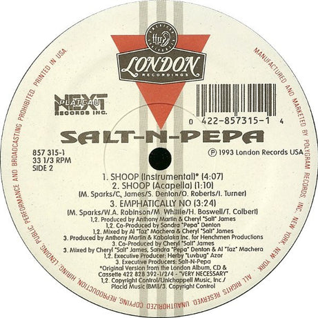Salt-N-Pepa* : Shoop (12")