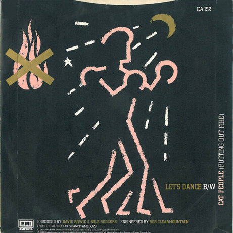 David Bowie : Let's Dance (7", Single, 4-P)