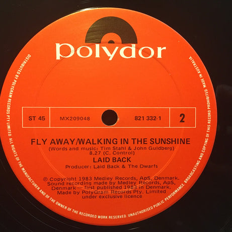 Laid Back : White Horse (12")