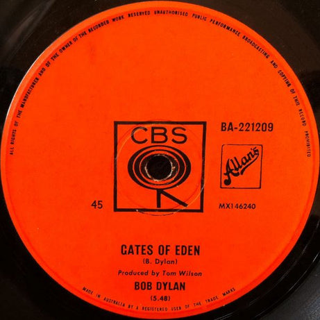 Bob Dylan : Like A Rolling Stone (7", Single)