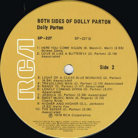 Dolly Parton : Both Sides Of Dolly Parton (LP, Comp)