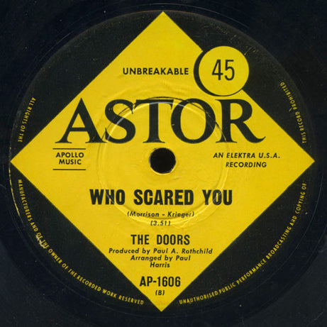 The Doors : Wishful Sinful (7", Single)