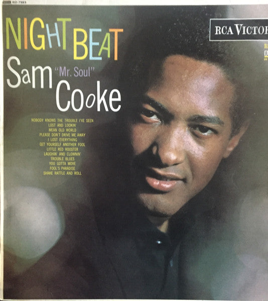 Sam Cooke : Night Beat (LP, Album, Mono)
