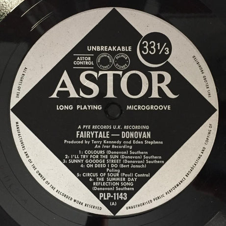 Donovan : Fairytale (LP, Album, Mono)