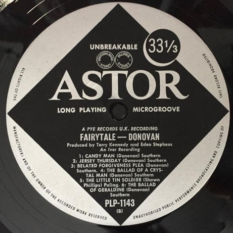 Donovan : Fairytale (LP, Album, Mono)