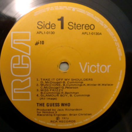 The Guess Who : #10 (LP, Album)