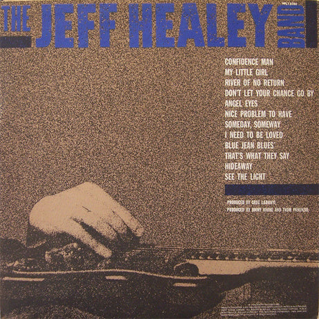 The Jeff Healey Band : See The Light (LP, Album)