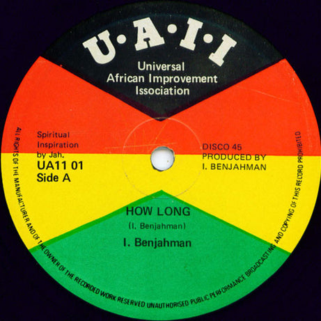 I Benjahman : How Long (12")
