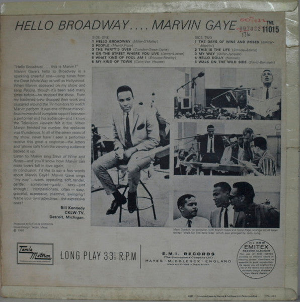 Marvin Gaye : Hello Broadway (LP)