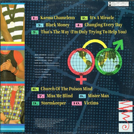Culture Club : Colour By Numbers (LP, Album)
