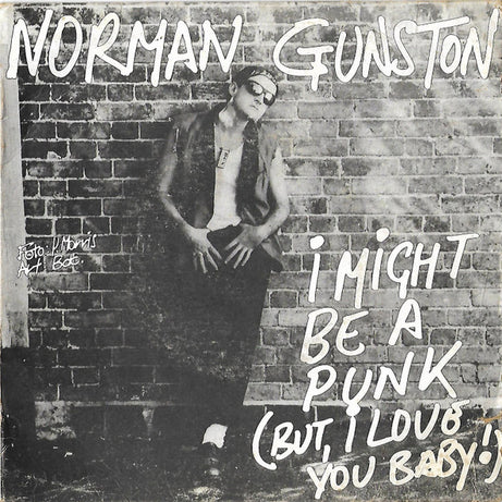 Norman Gunston : I Might Be A Punk (But I Love You Baby) (7", Single)