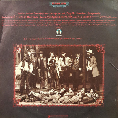 Eagles : Desperado (LP, Album, RE)