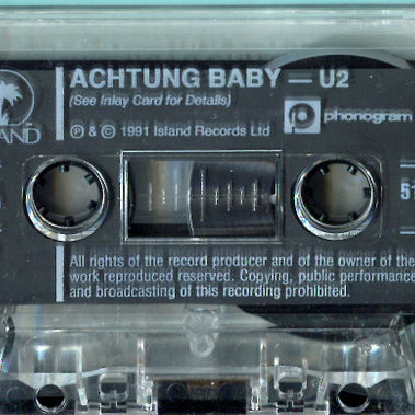 U2 : Achtung Baby (Cass, Album)