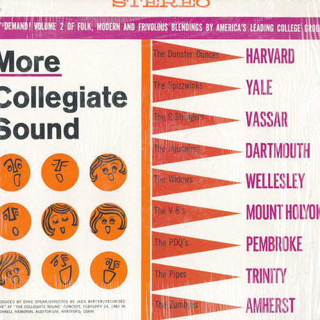 Various : More Collegiate Sound (LP, Album)
