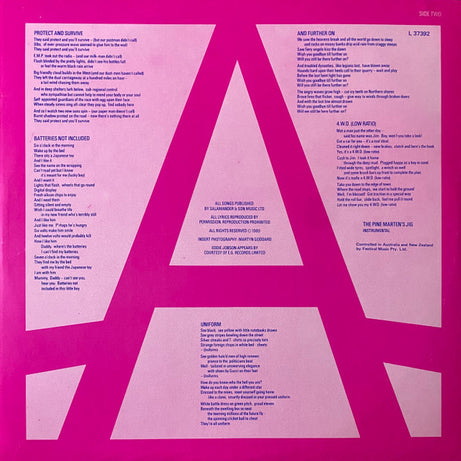 Jethro Tull : A (LP, Album)