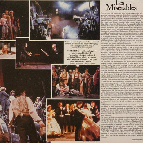 Alain Boublil And Claude-Michel Schönberg : Les Misérables (2xLP, Album, Gat)