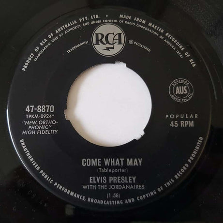 Elvis Presley : Love Letters (7")